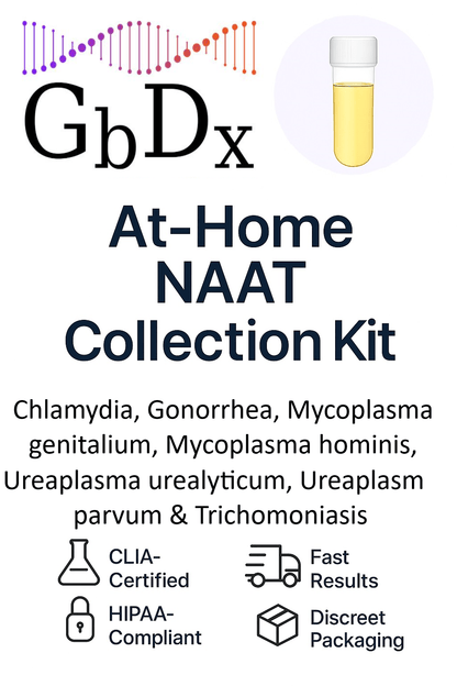 Home Health Screening Collection kit by FVU for 7 Pathogens - sized for mobile devices