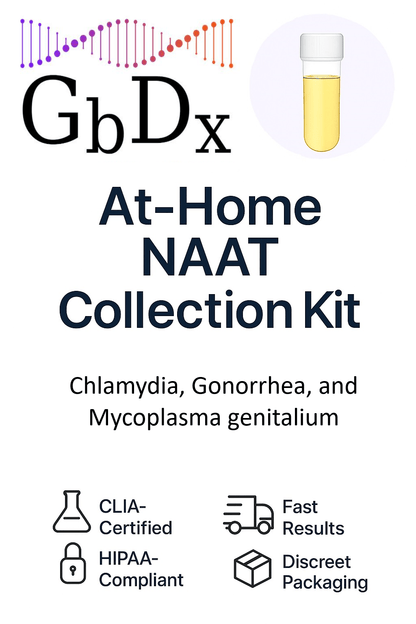 At - Home Chlamydia, Gonorrhea, and Mycoplasma genitalium Test - Genome - Based Diagnostics