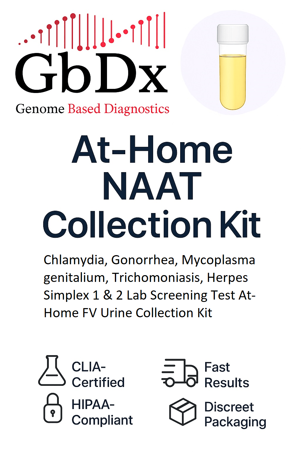 At - Home 6 - Panel STI Test - Genome - Based Diagnostics